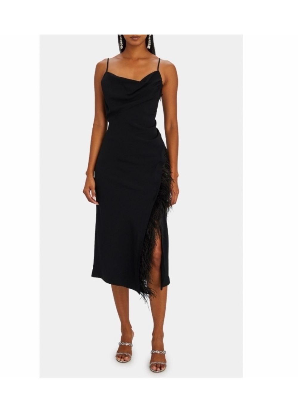 Derek Lam 10 Crosby Nellie Feather Dress Women’s Size 2